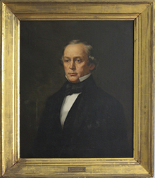 A painting portrait of Joseph Taylor